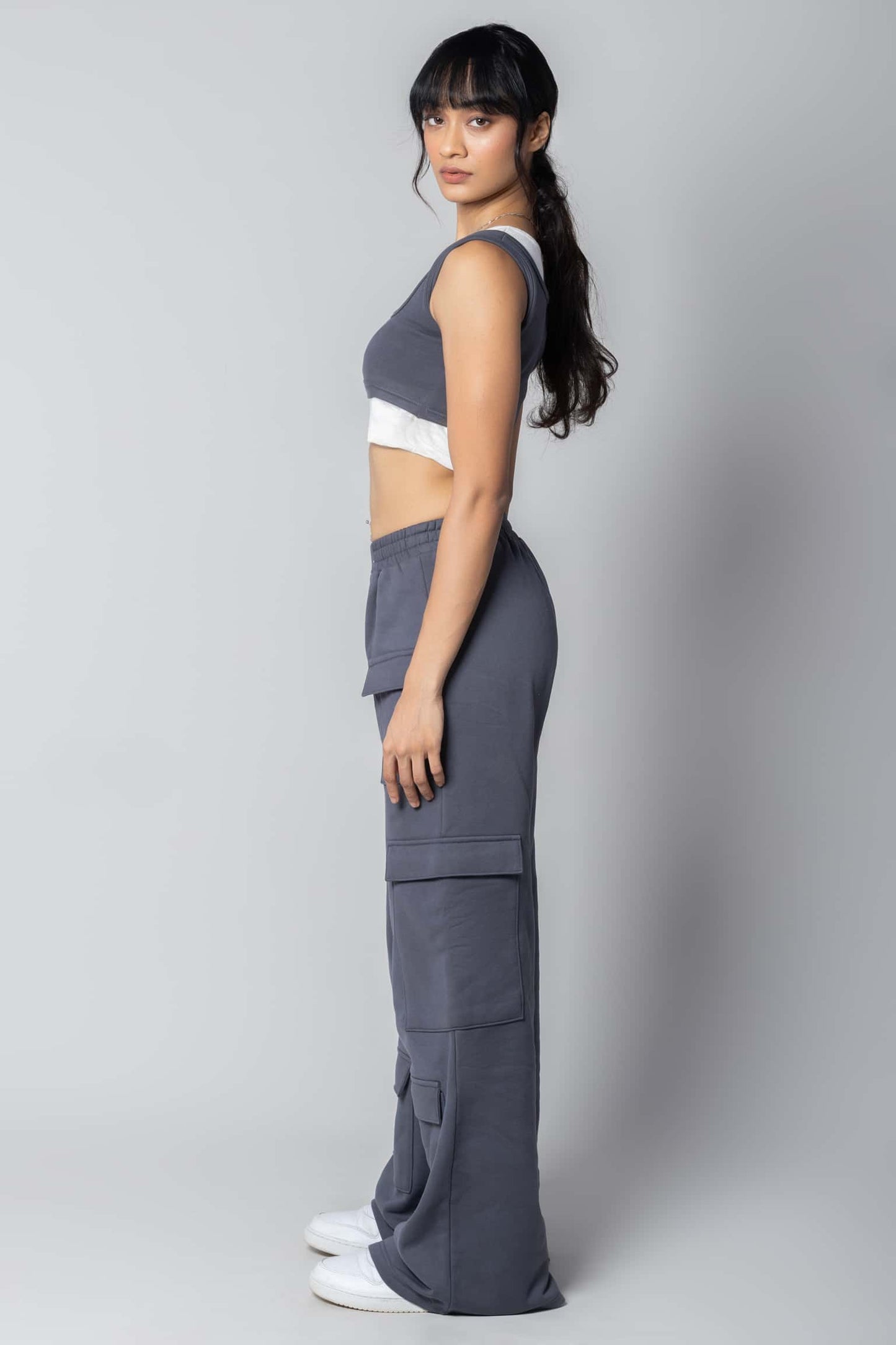 Multi pocket cargo joggers
