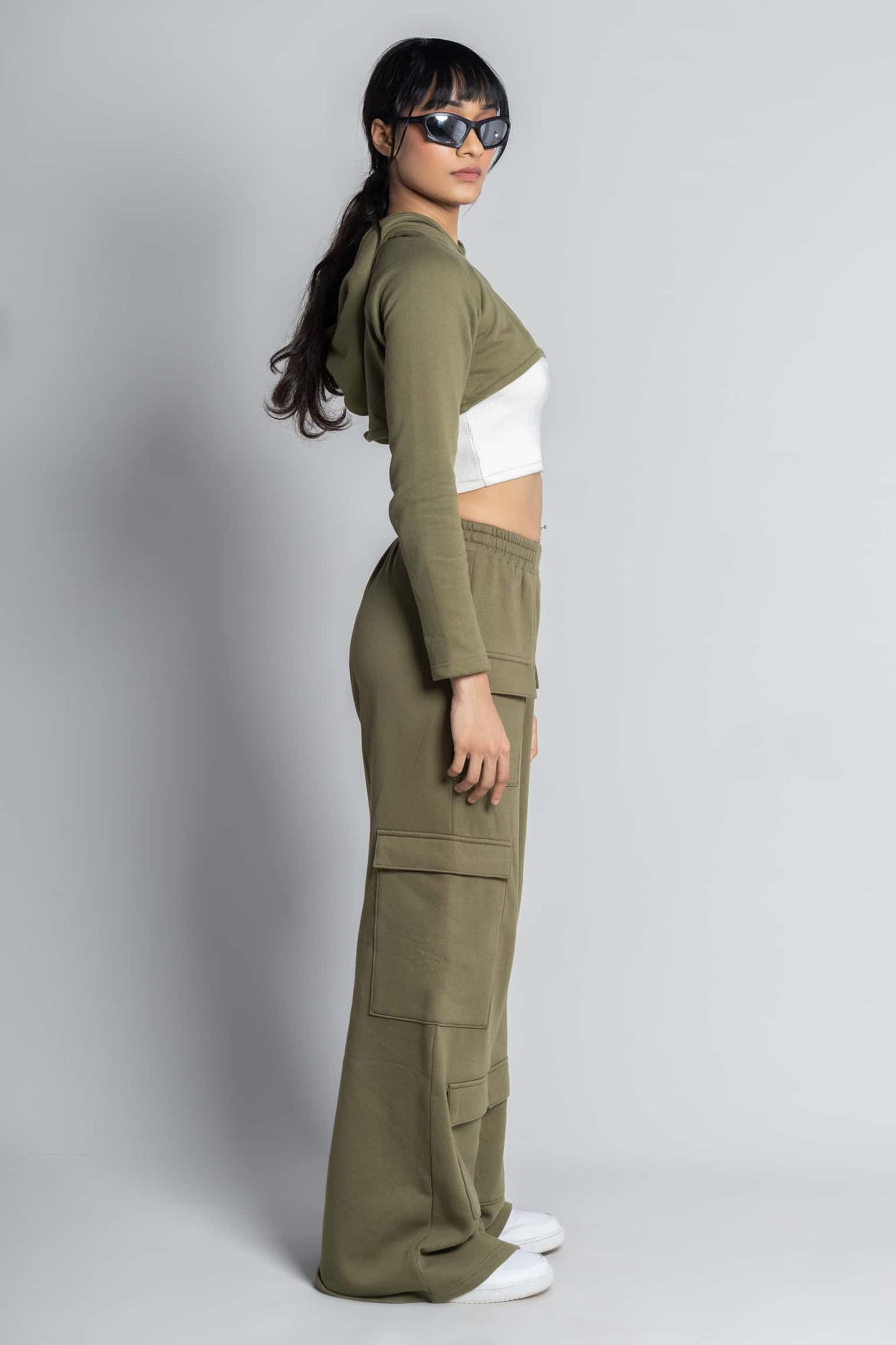 Multi pocket cargo joggers