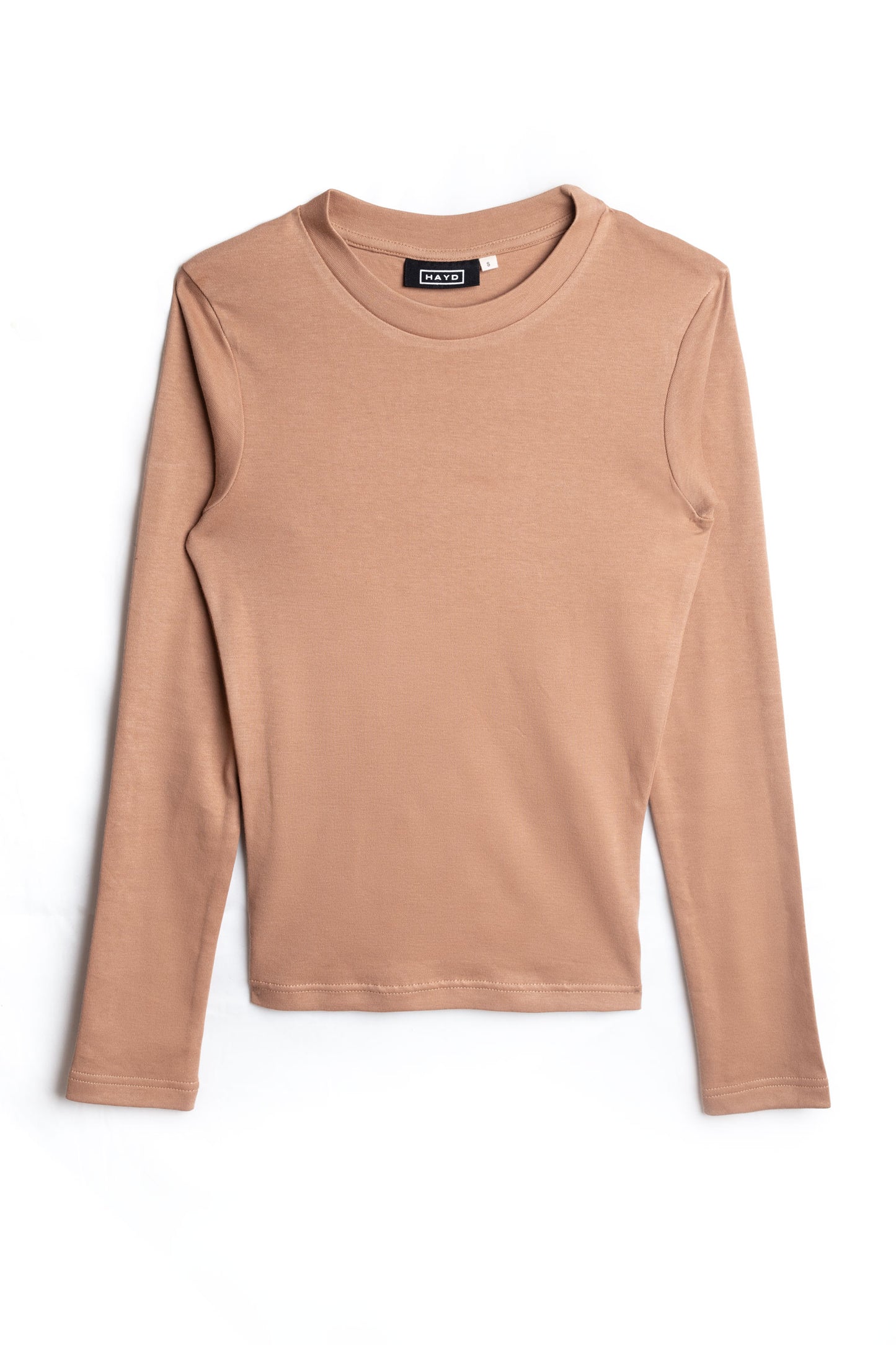 Long-sleeved fitted top