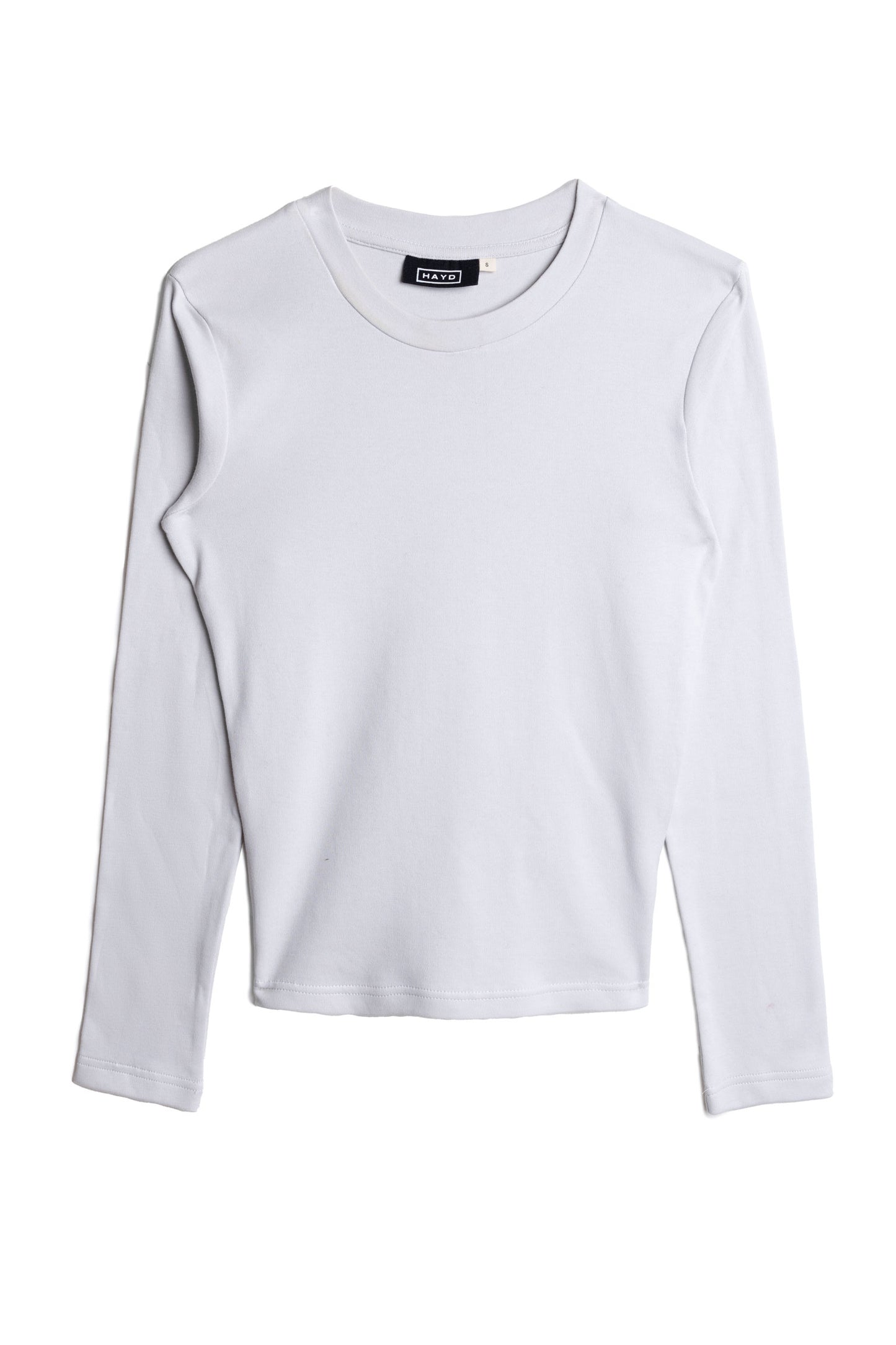 Long-sleeved fitted top