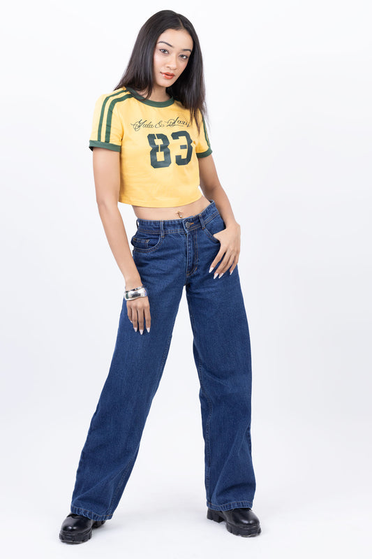 Low waist straight fit jeans