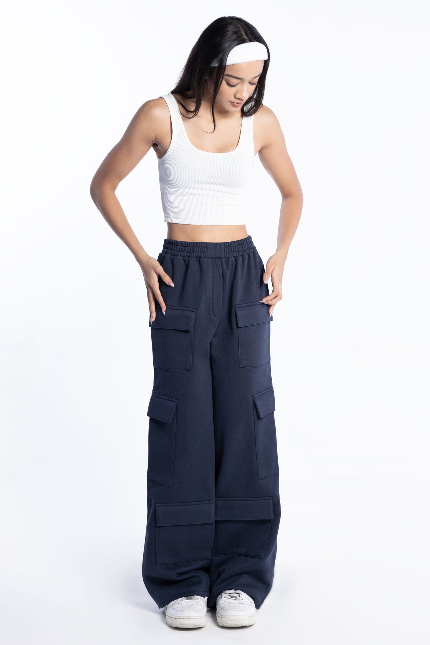 Multi pocket cargo joggers