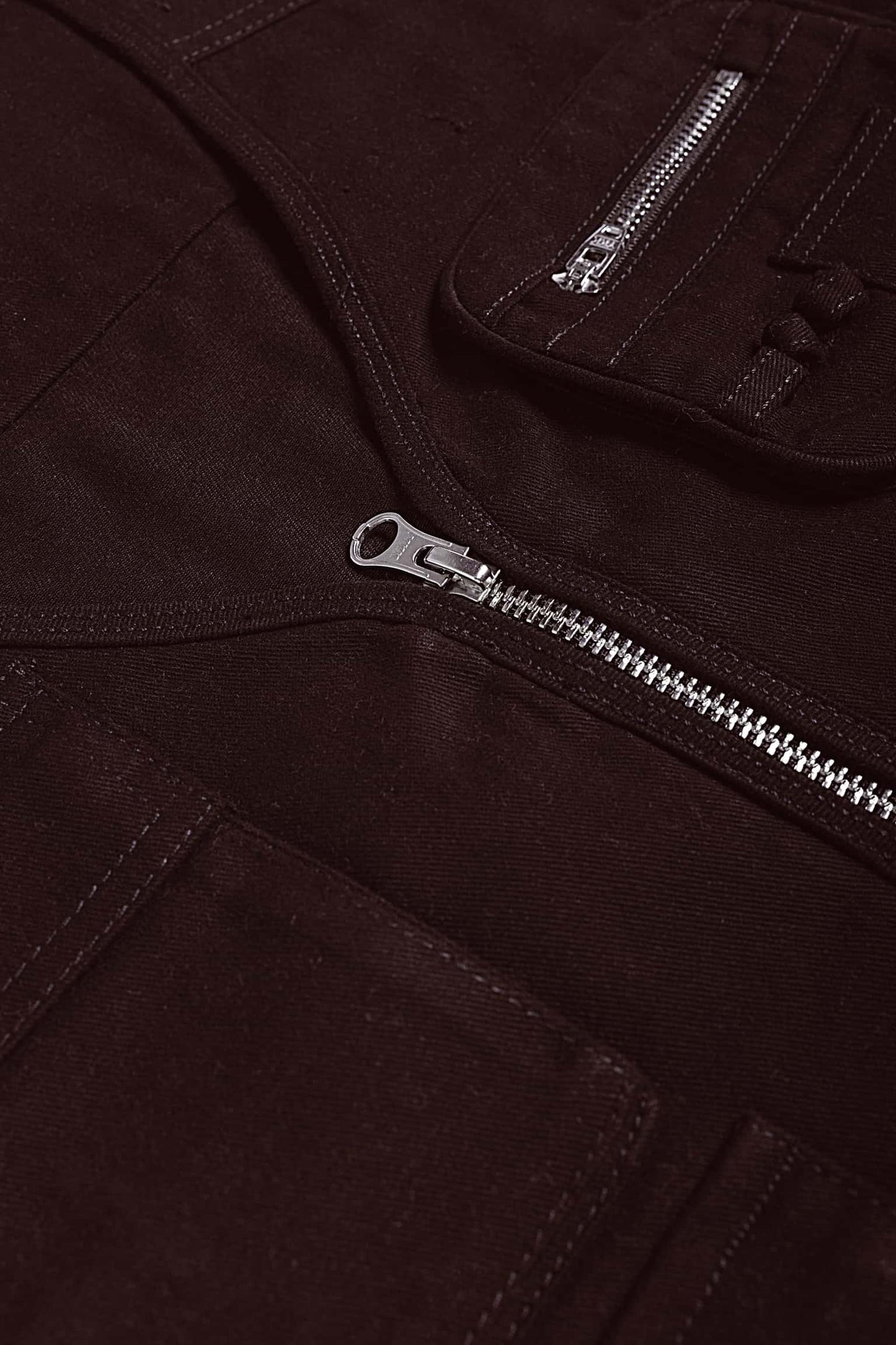 Multipocket twill cargo gilet