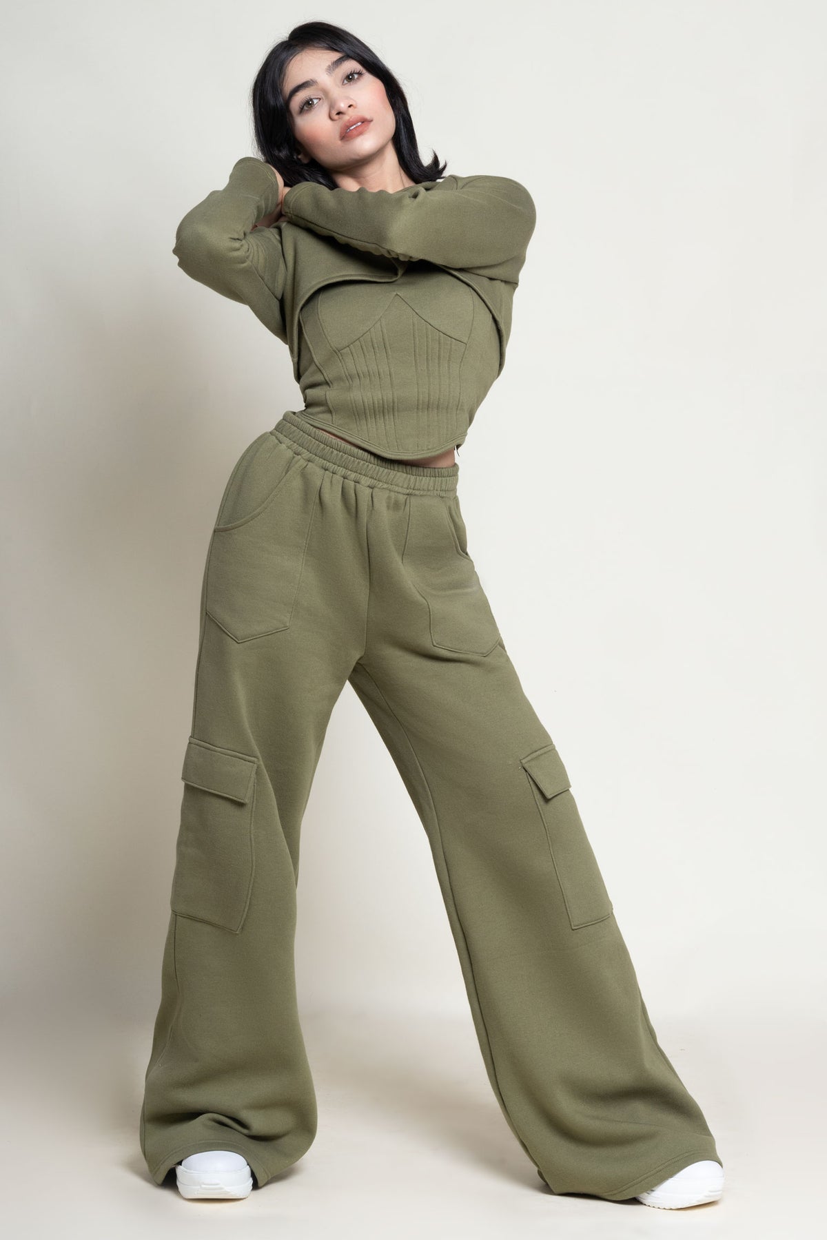 Classic cropped hoodie