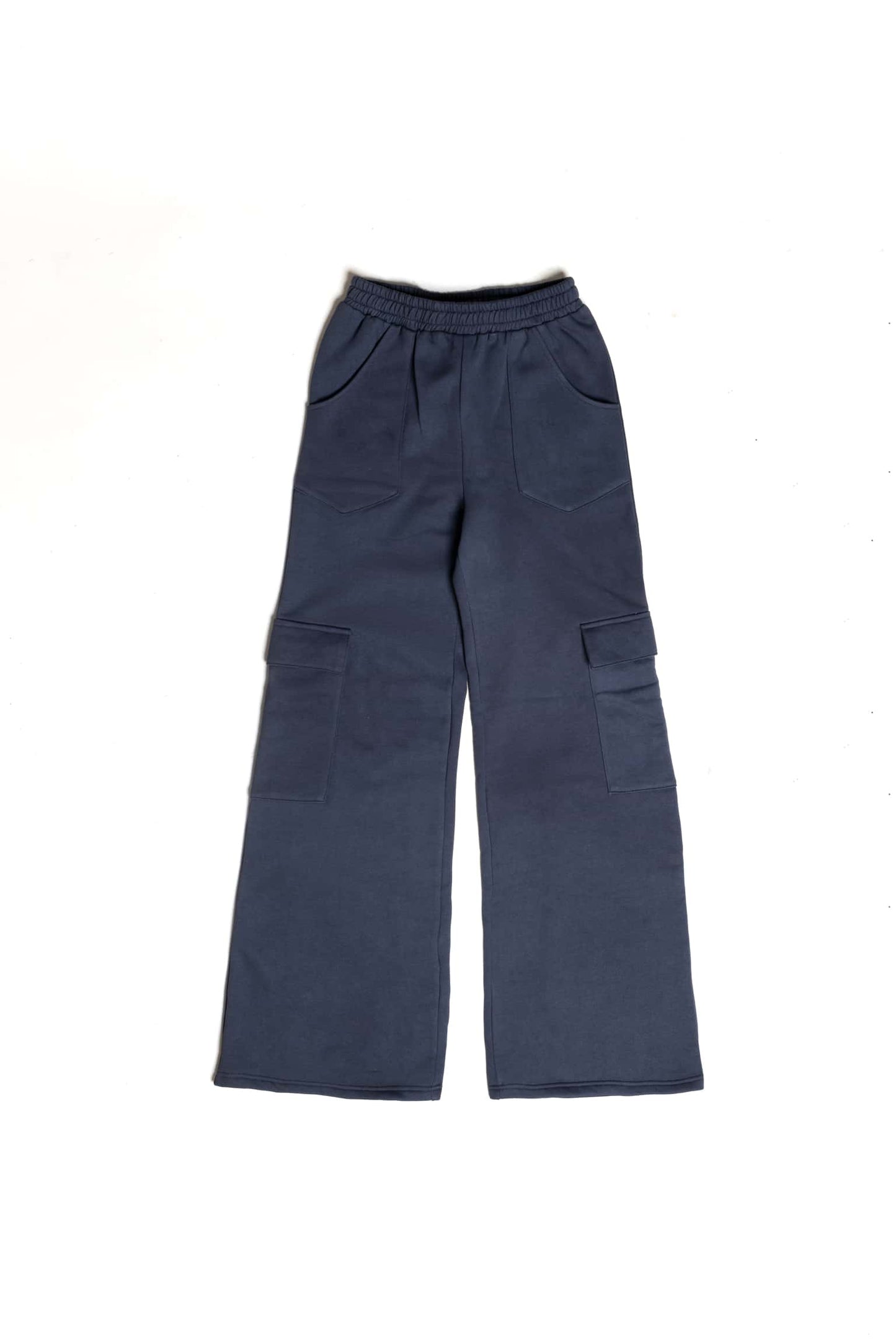 Wide cargo joggers
