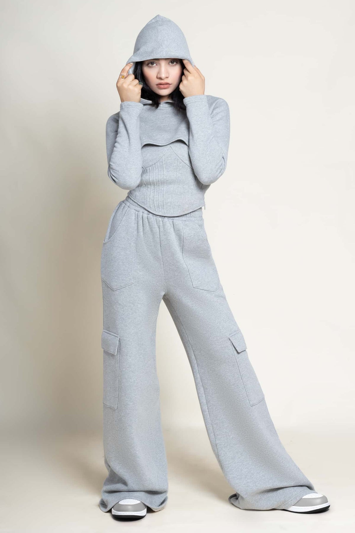 Classic cropped hoodie