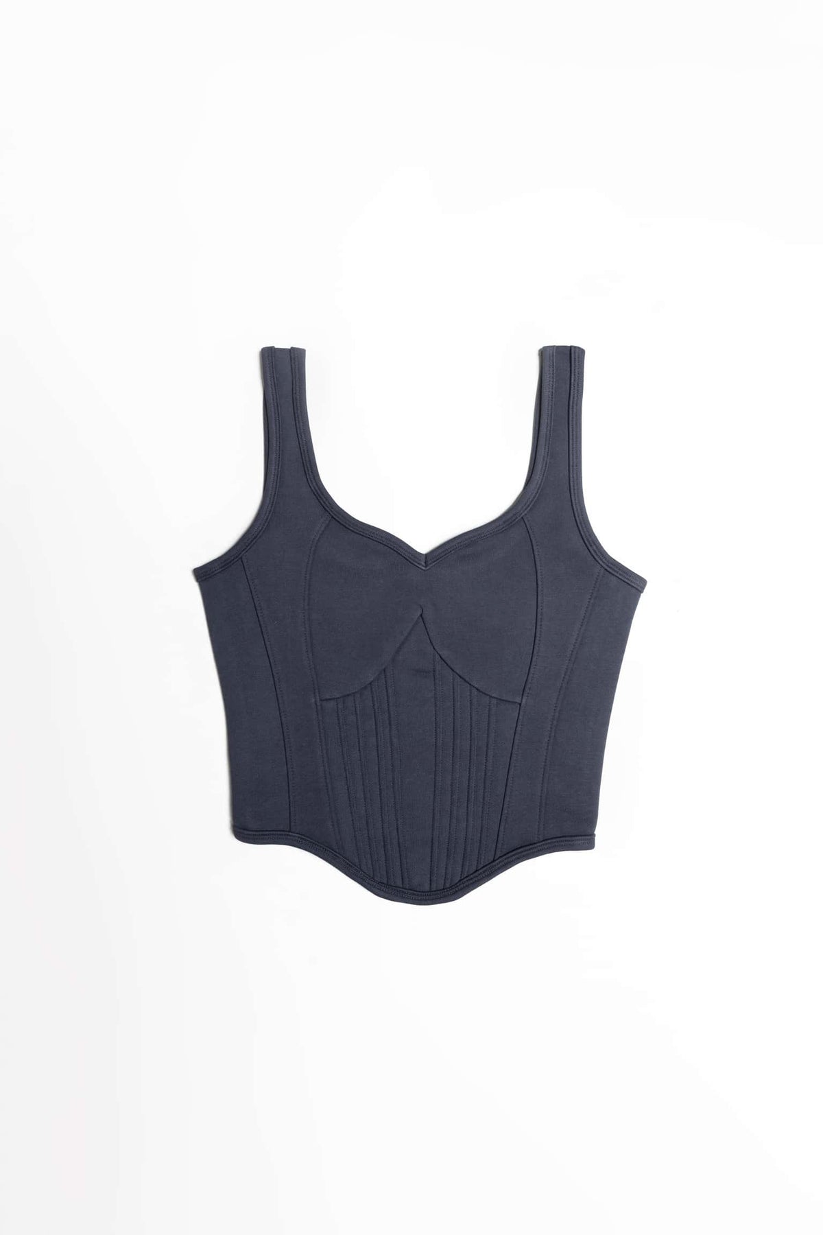 Sleeveless corset top