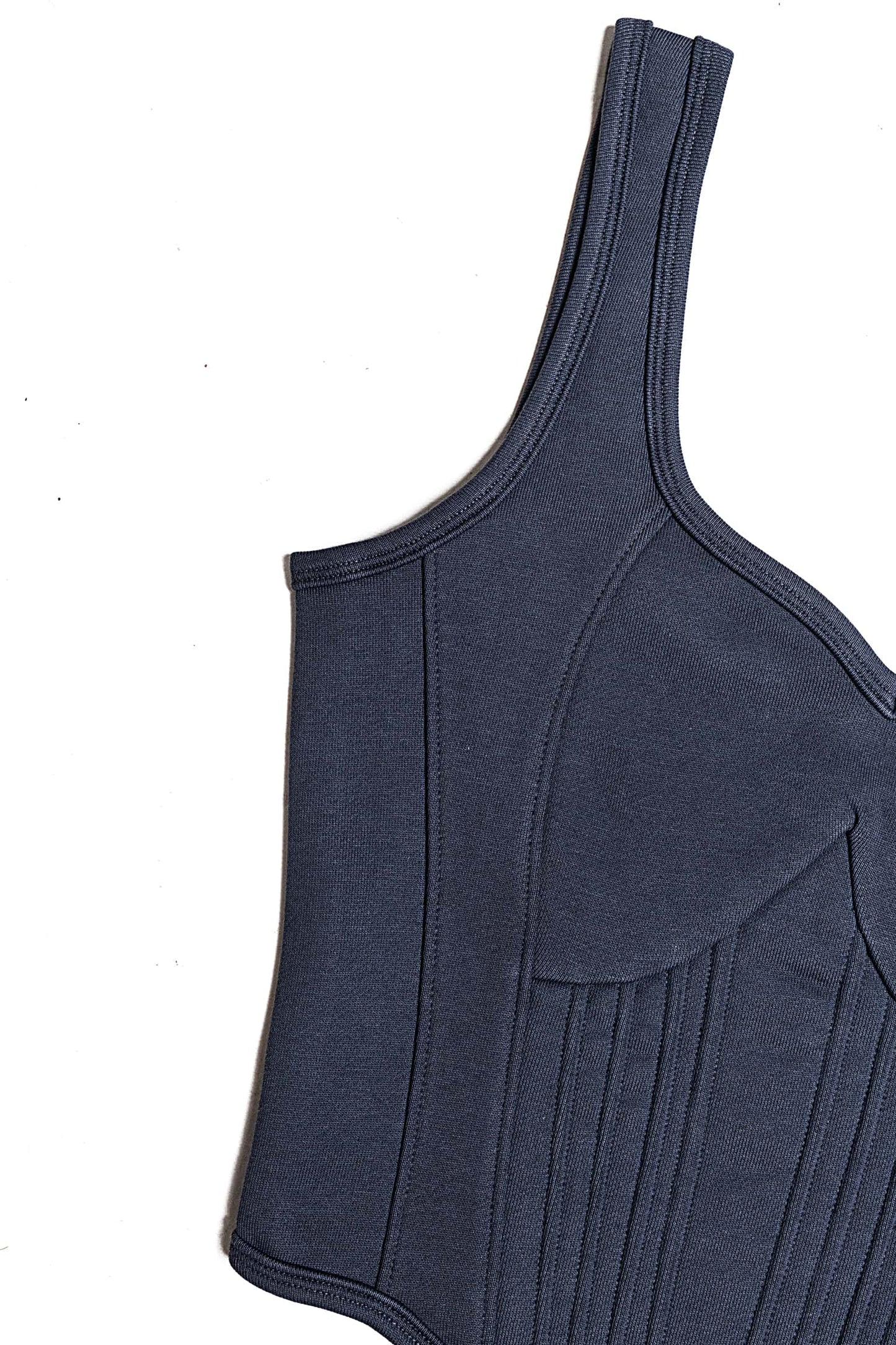 Sleeveless corset top
