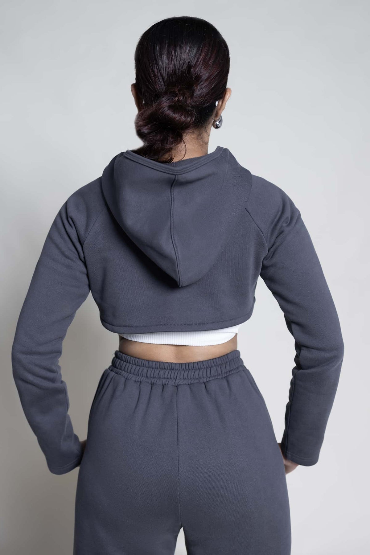 Classic cropped hoodie