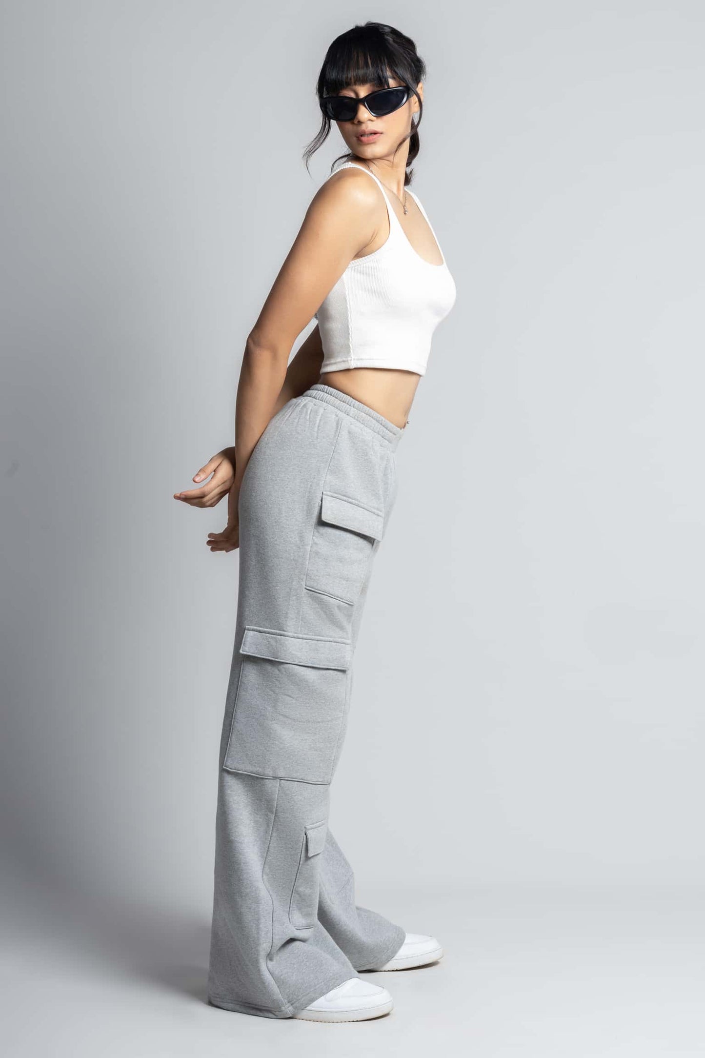 Multi pocket cargo joggers