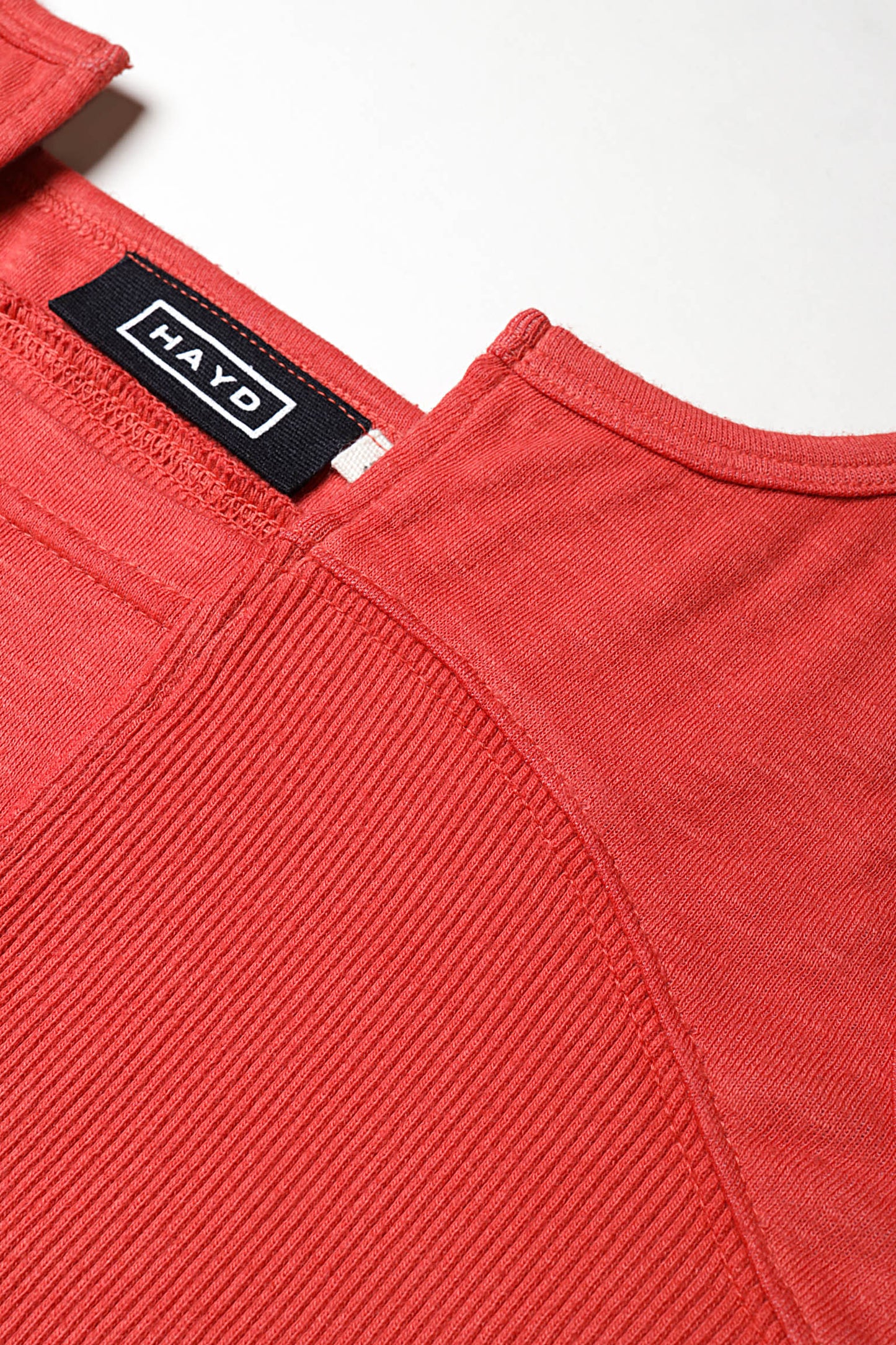 Ribbed crop top
