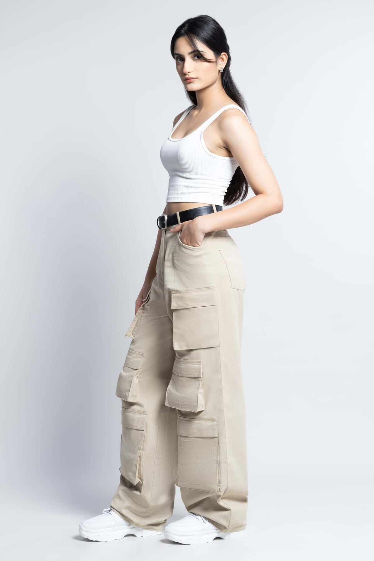 y2k front pocket baggy cargo pants