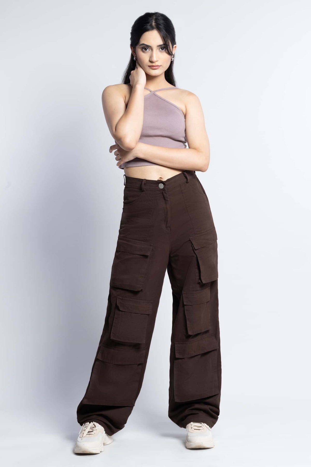 y2k front pocket baggy cargo pants
