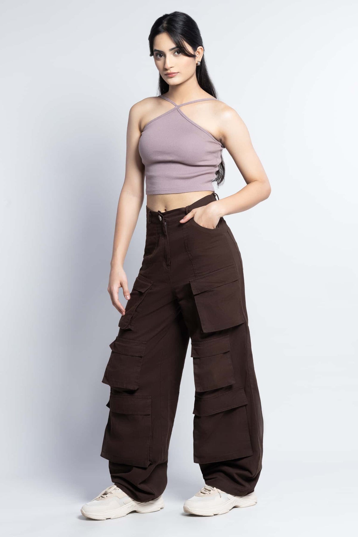 y2k front pocket baggy cargo pants