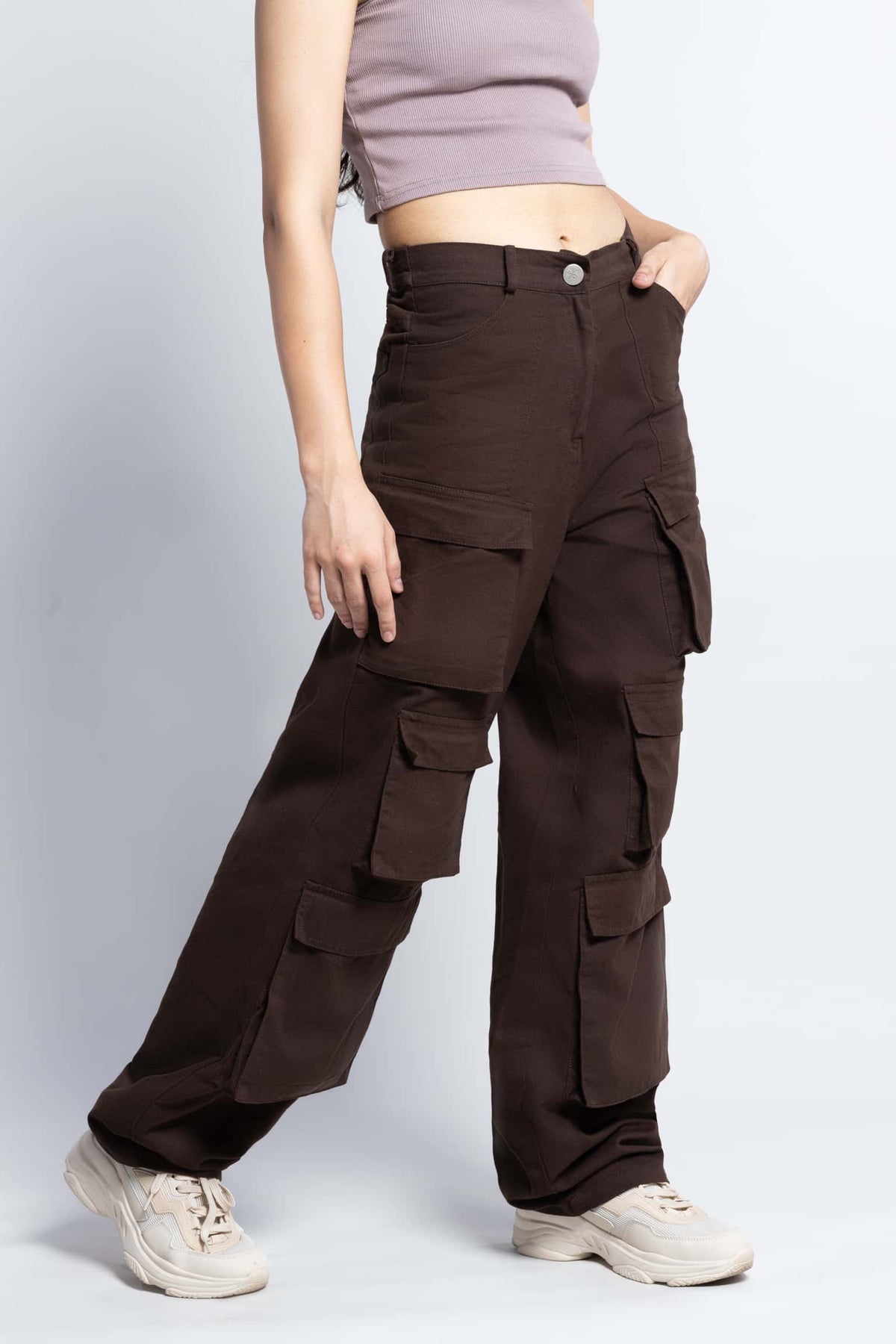 y2k front pocket baggy cargo pants