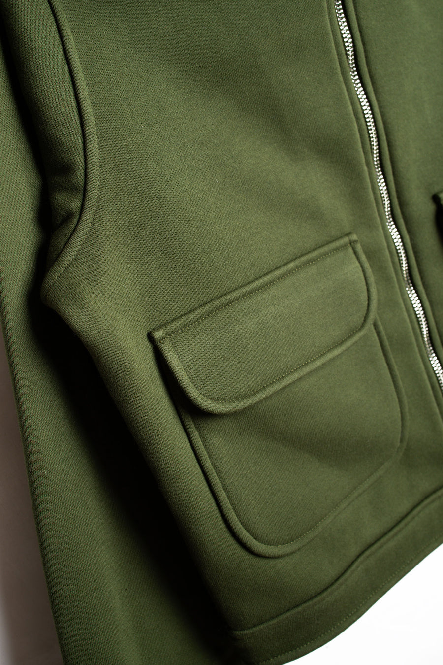 Twin pocket zip hoodie
