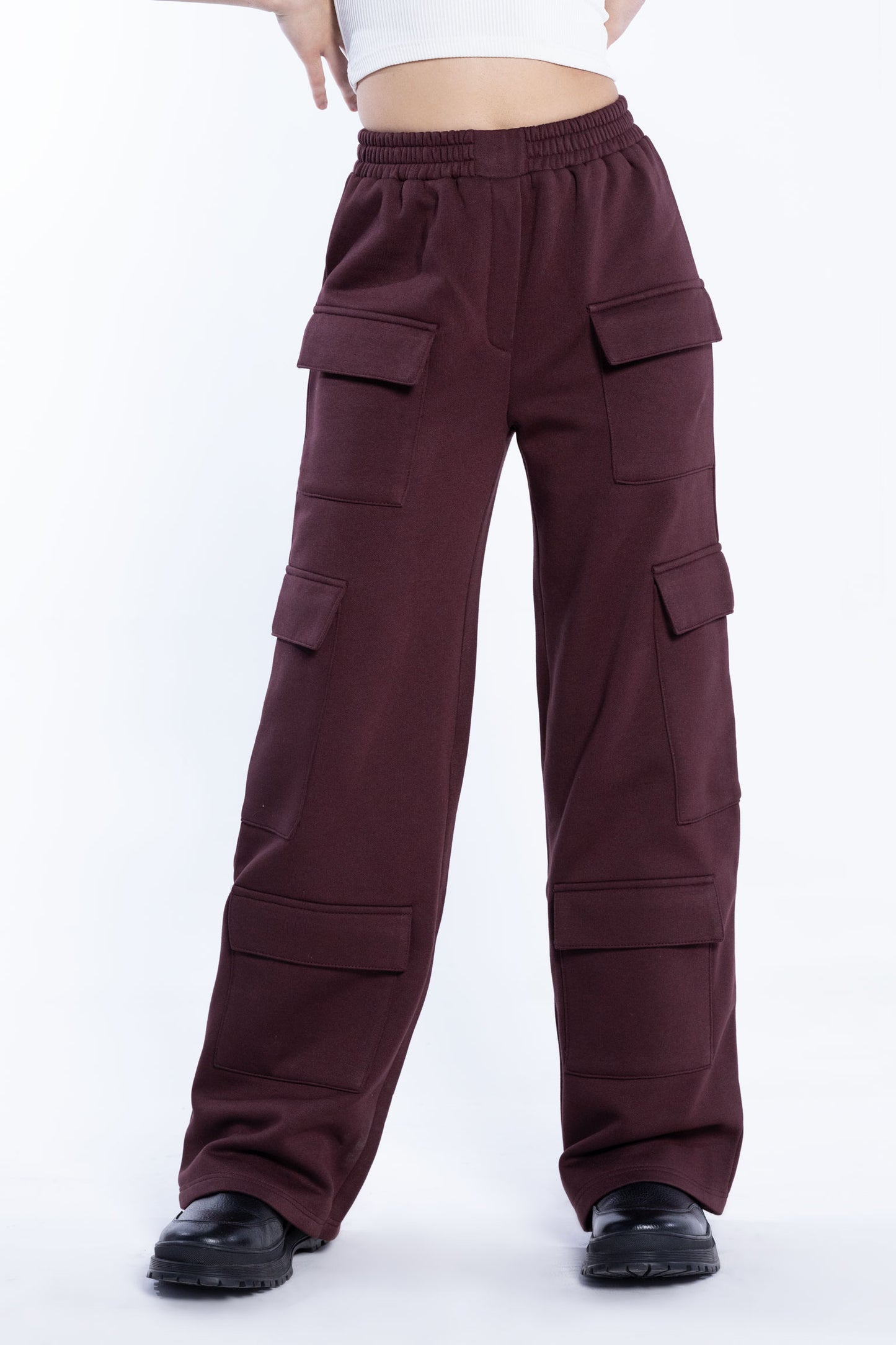 Multi pocket cargo joggers