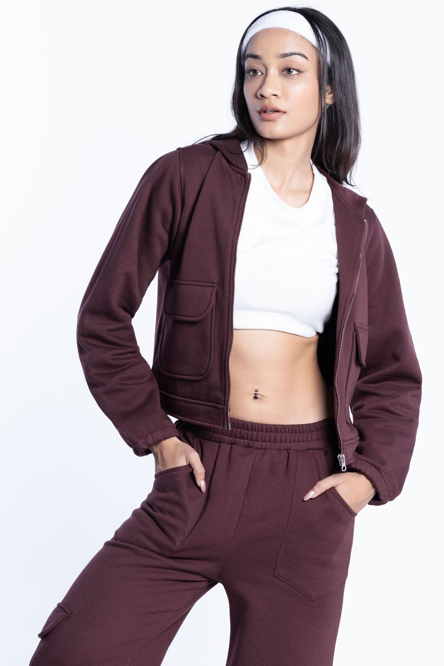 Twin pocket zip hoodie – HAYD