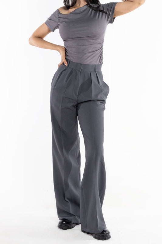 Double Pleat Korean Trousers