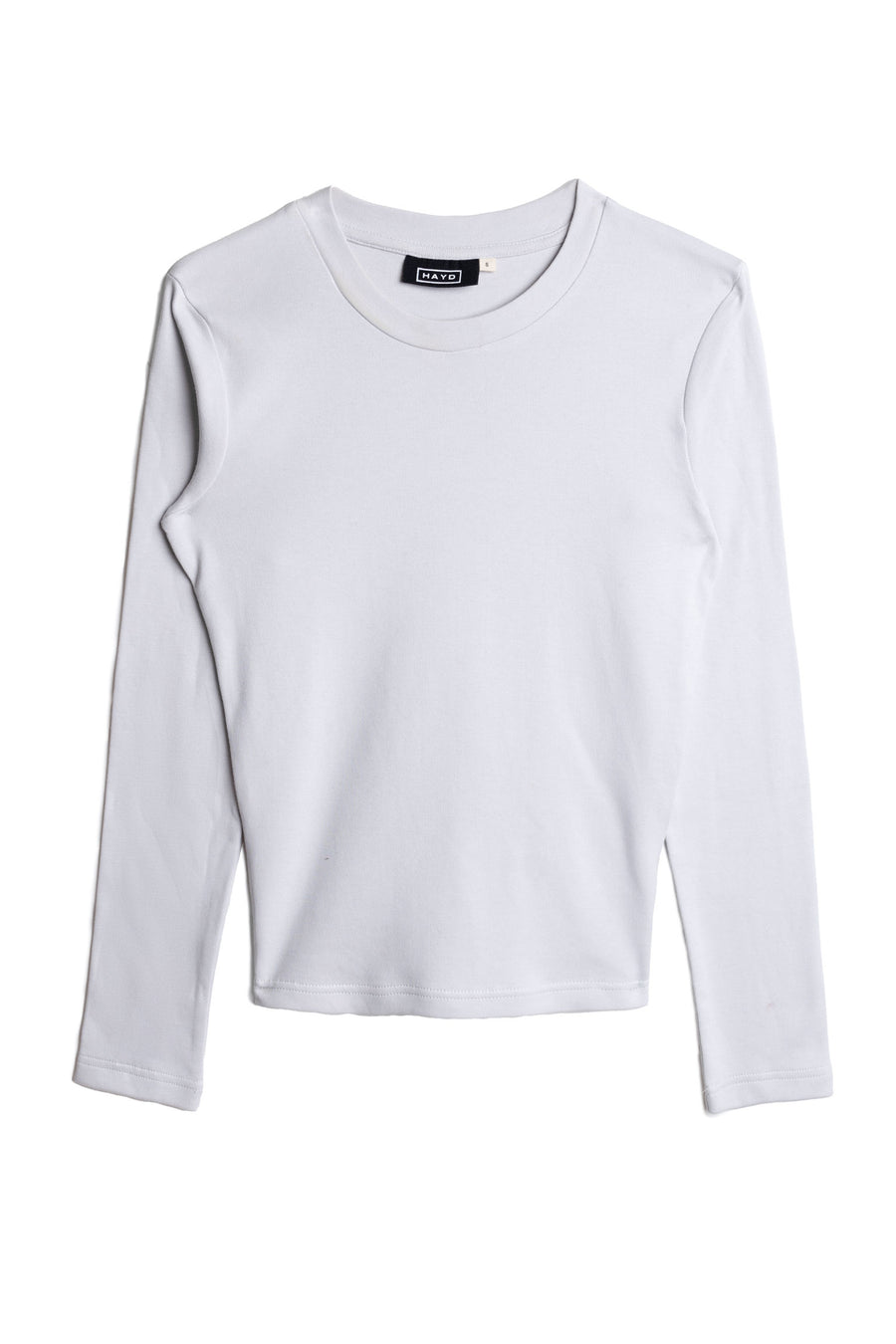Long-sleeved fitted top