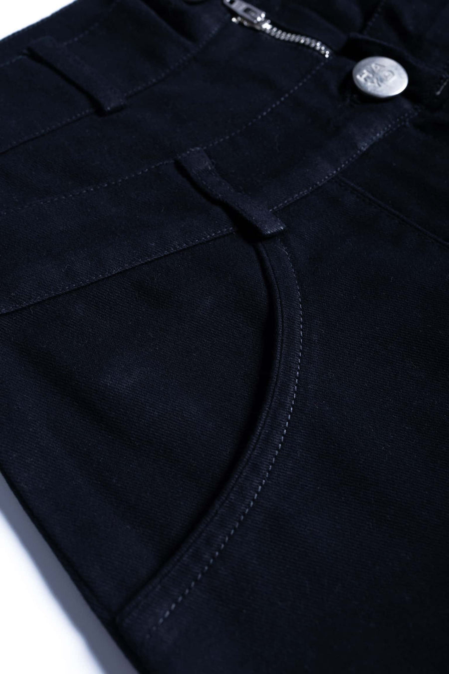 Twin zip wide leg cargo pants