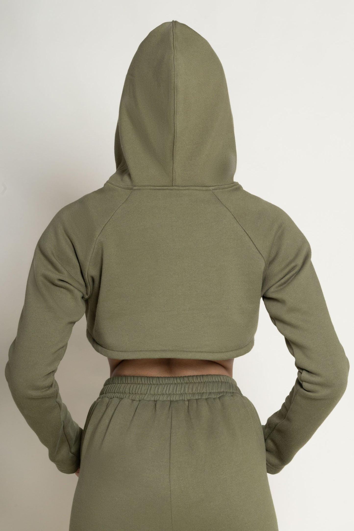 Classic cropped hoodie