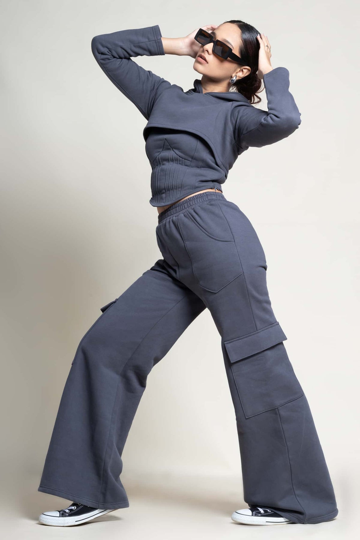 Classic cropped hoodie