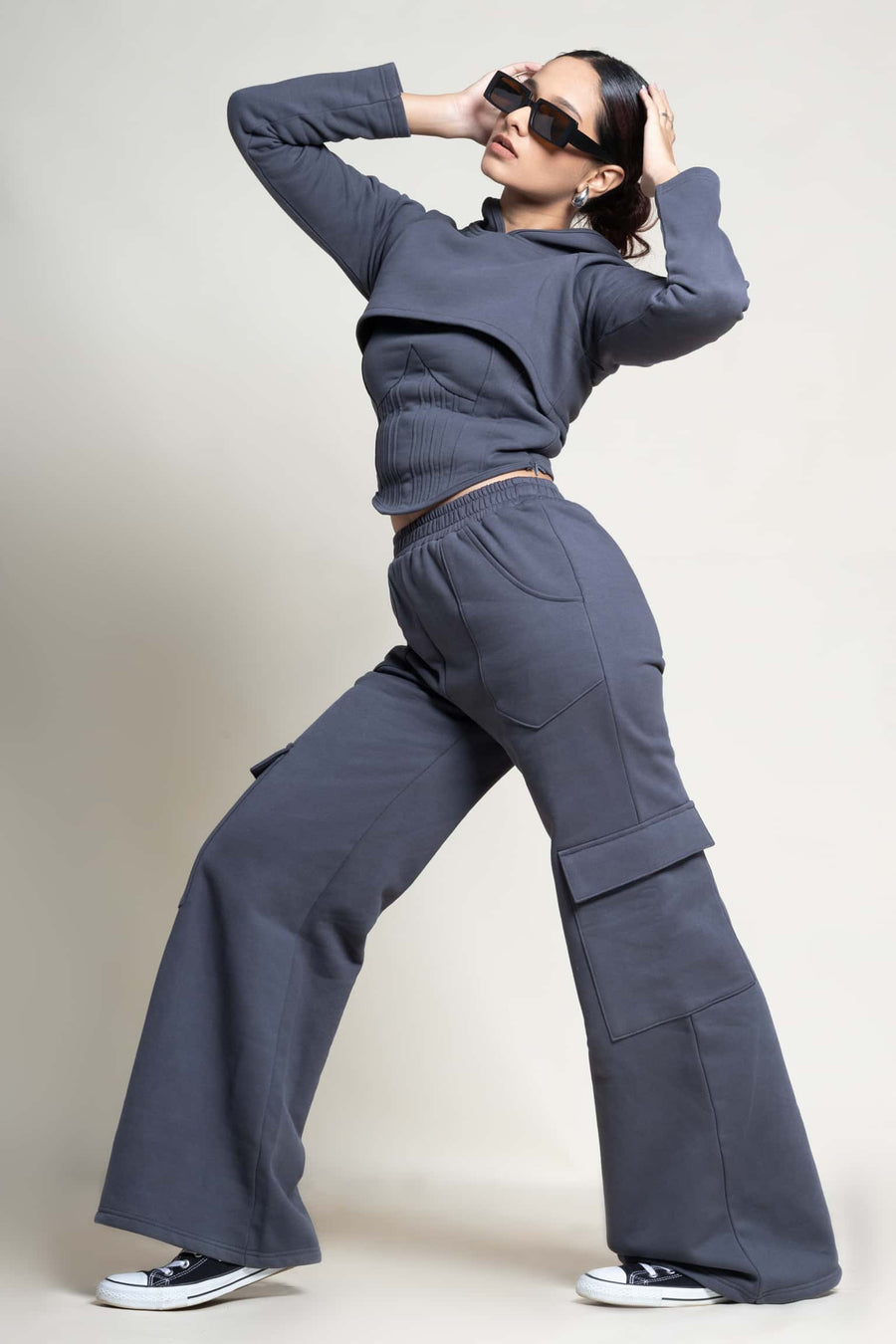 Classic cropped hoodie