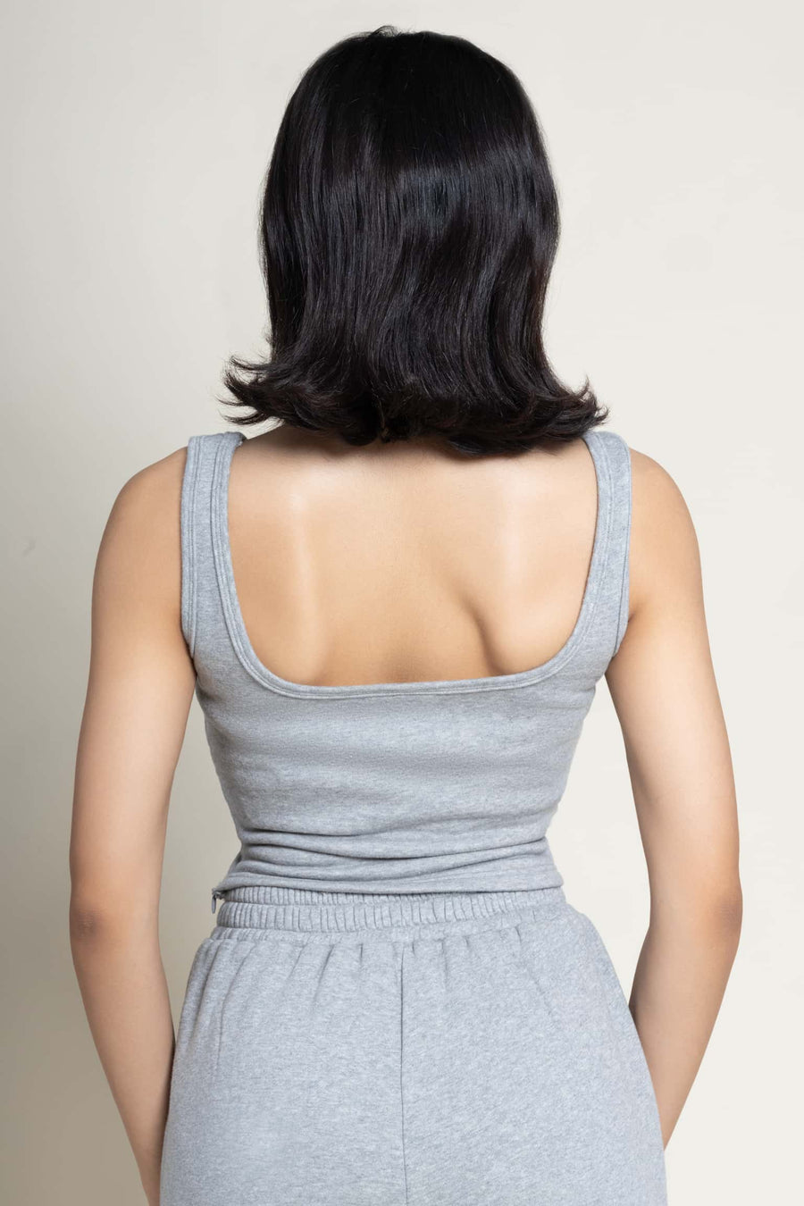 Sleeveless corset top