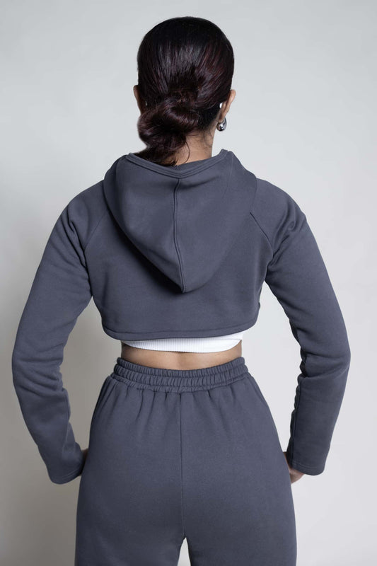Classic cropped hoodie