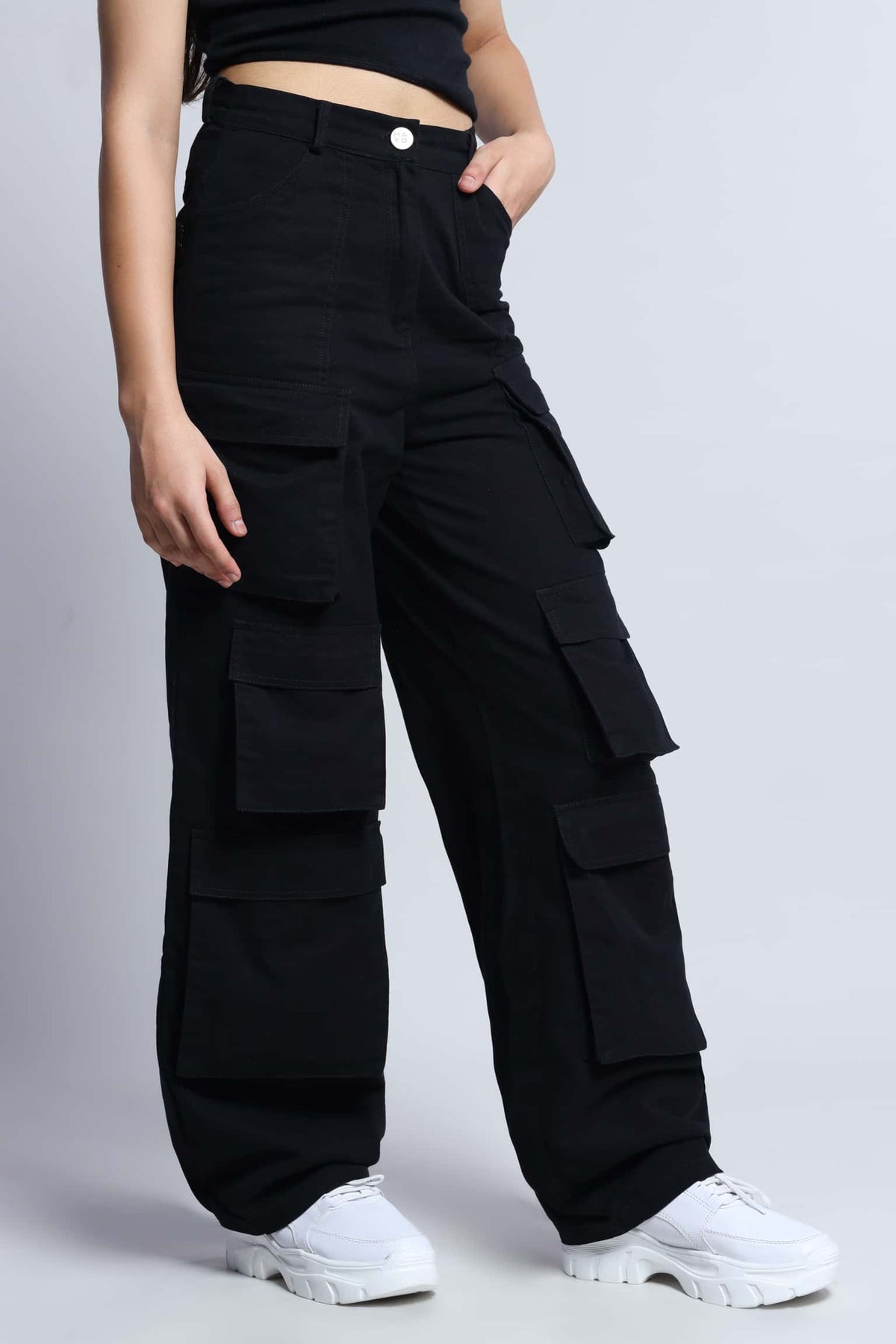 y2k front pocket baggy cargo pants